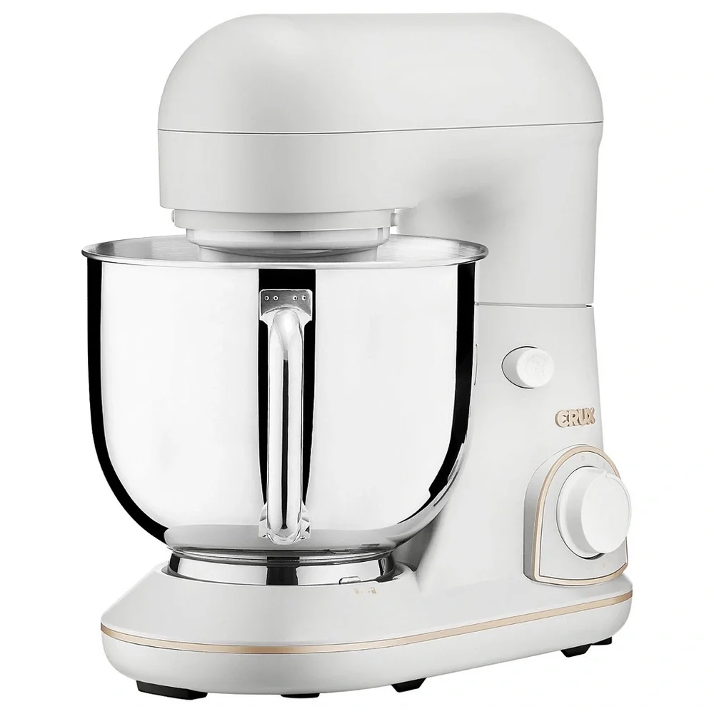 CRUX® 5.3 Qt. Stand Mixer in Matte White